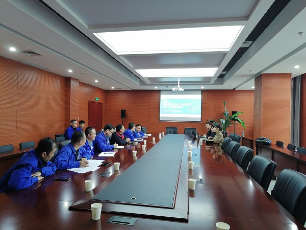 5月10日，彬州公司綠色工廠創(chuàng)建啟動(dòng)會(huì)在行政會(huì)議室召開，渭化集團(tuán)副總經(jīng)理段立波、彬州公司副總經(jīng)理、生產(chǎn)部部長張安平等相關(guān)單位負(fù)責(zé)人參會(huì).jpg